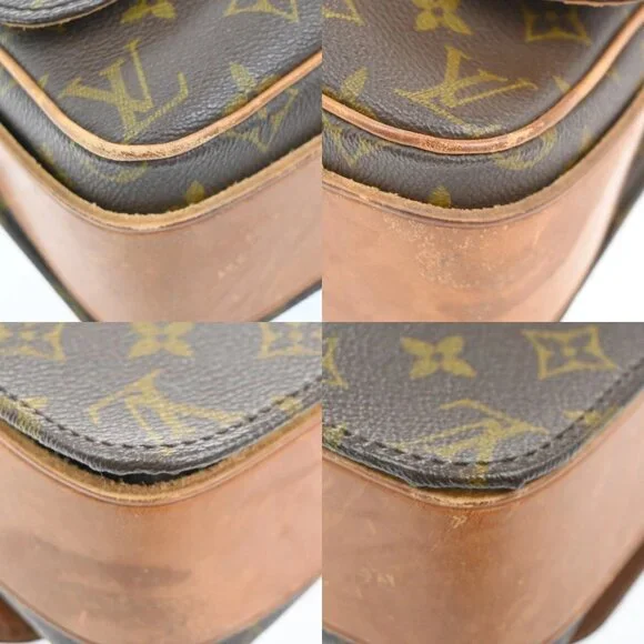LOUIS VUITTON Cartouchiere GM Shoulder Bag Monogram Leather Brown M51252 39KC446 - Picture 13 of 16
